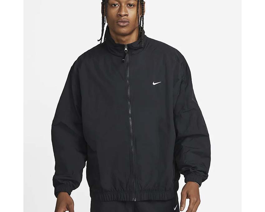 Nike Sportswear Soloswoosh Track Jacket Black / White DQ5200-010