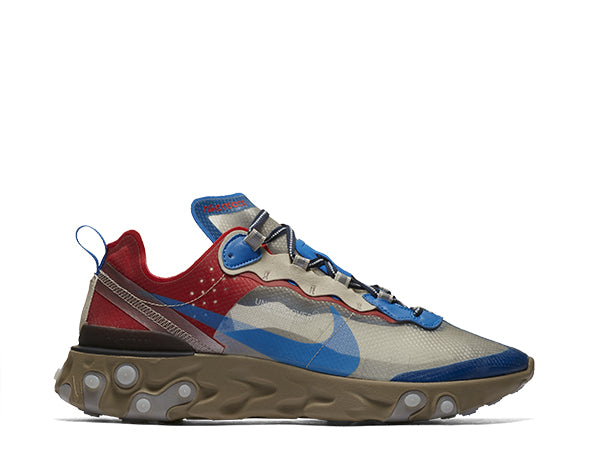 Nike x Undercover React Element 87 LT Beige / Blue