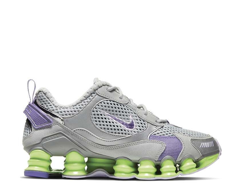 Nike W Shox TL Nova SP Metallic Platinum / Metallic Silver - Lime Blast CK2085-002