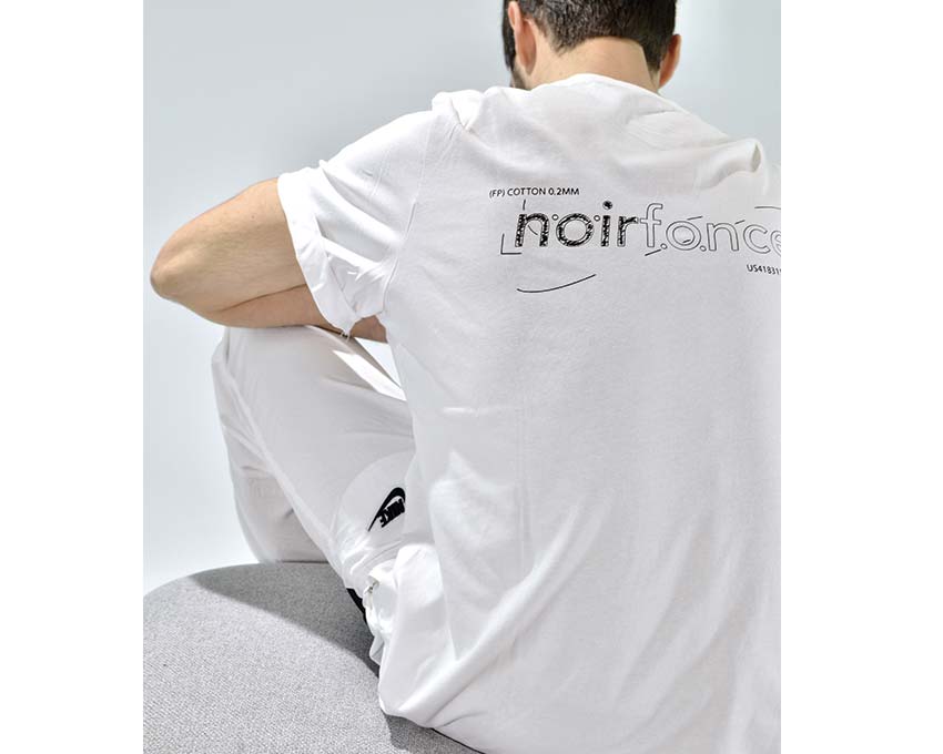 NOIRFONCE Schematic Tee White NF002