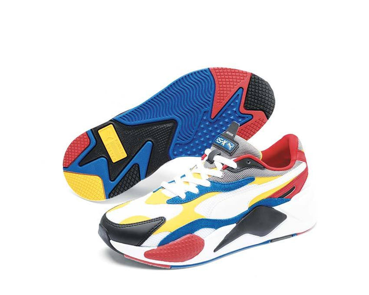 Puma RS-X3 Puzzle White / Spectra Yellow 371570 04