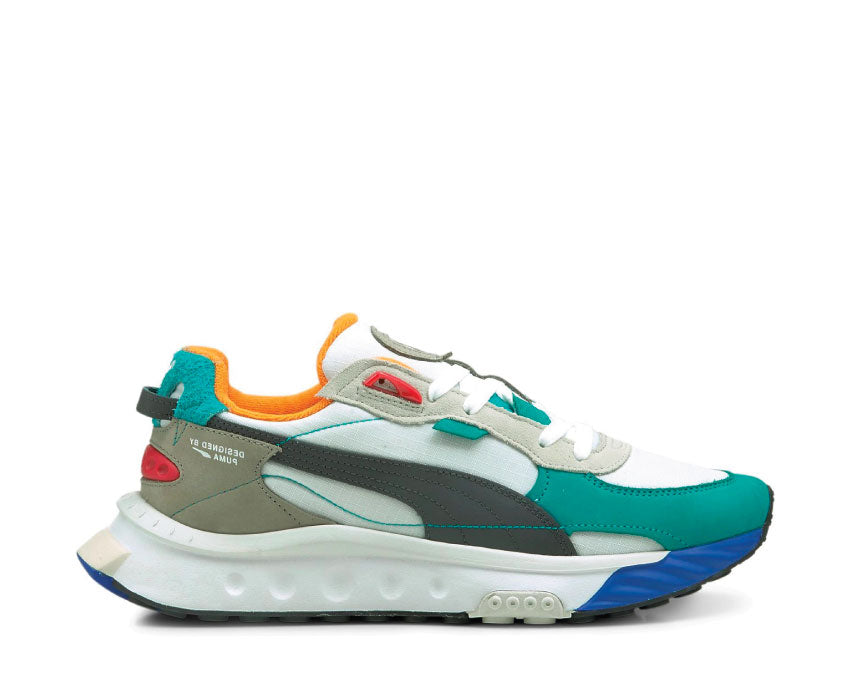 Puma Wild Rider Layers Puma White / Viridian Green 380697-02