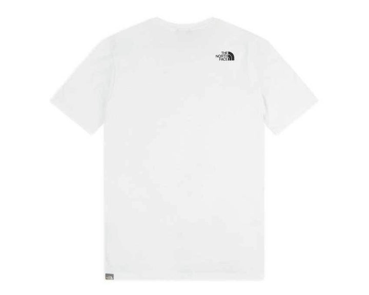 The North Face M SS RNBW T-Shirt White / Multi NF0A4M6PAN71